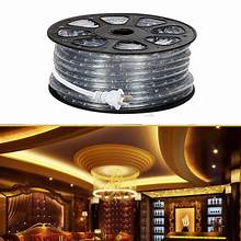 270-foot ceiling rope light, 220V, golden color