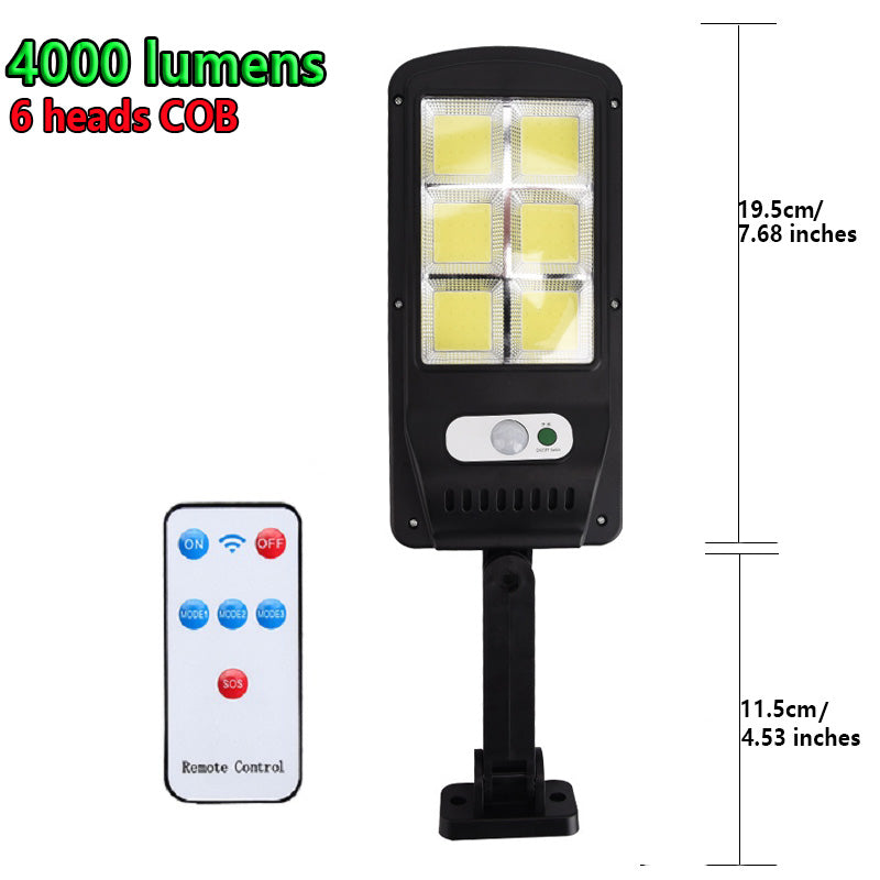 Remote-Controlled Solar-Powered Super Bright LED Flood Light for Outdoor Use 100 watt – Waterproof Security Lighting for Garden, Yard, and Pathways