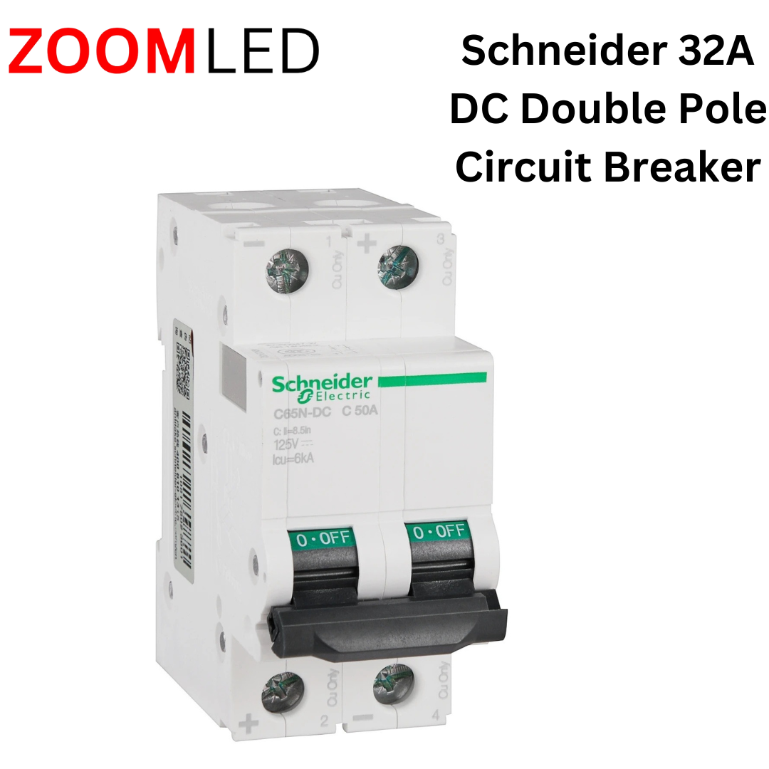 Schneider C65N-DC 250V2P A9 Rail type DC Miniature Circuit Breaker MCB 32A