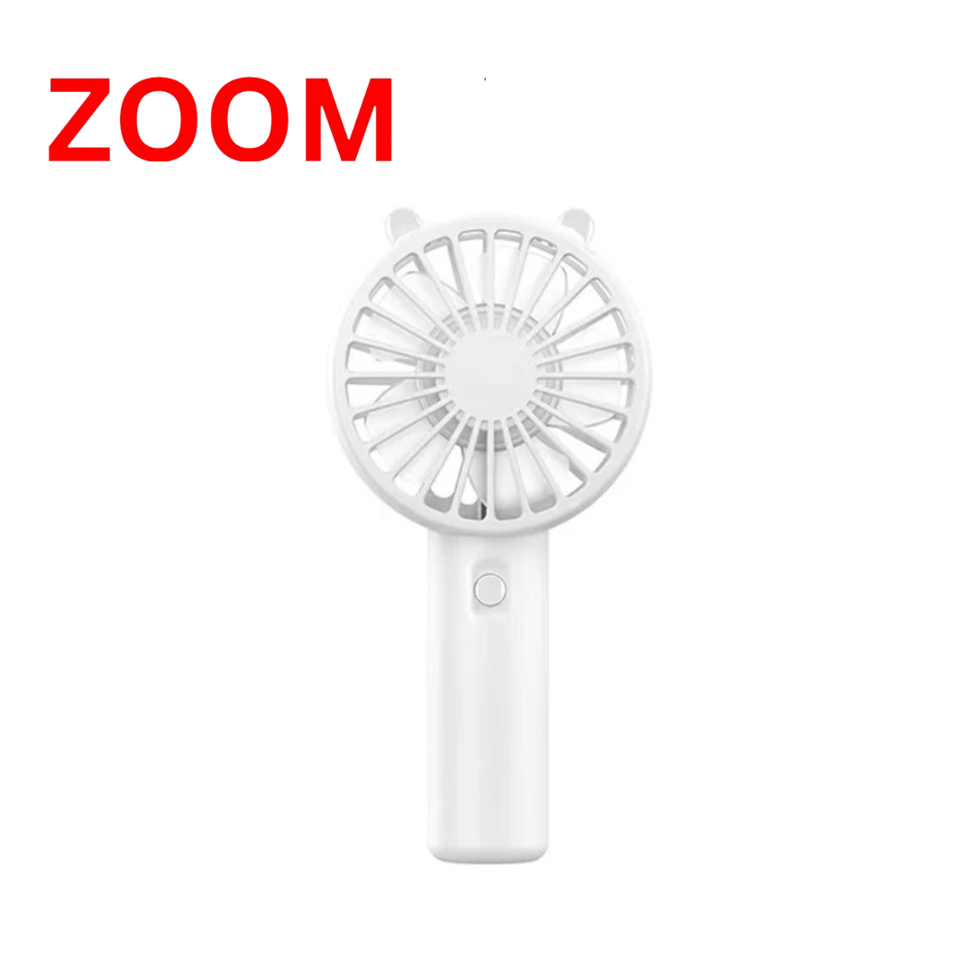 Rechargeable Handheld Fan - Compact USB Rechargeable Cooling Fan