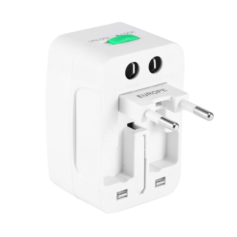 Universal Travel Power Charger Plug Adapter US UK EU Converter Socket World Travel Power Charger Adapt 110-250V 3-10A