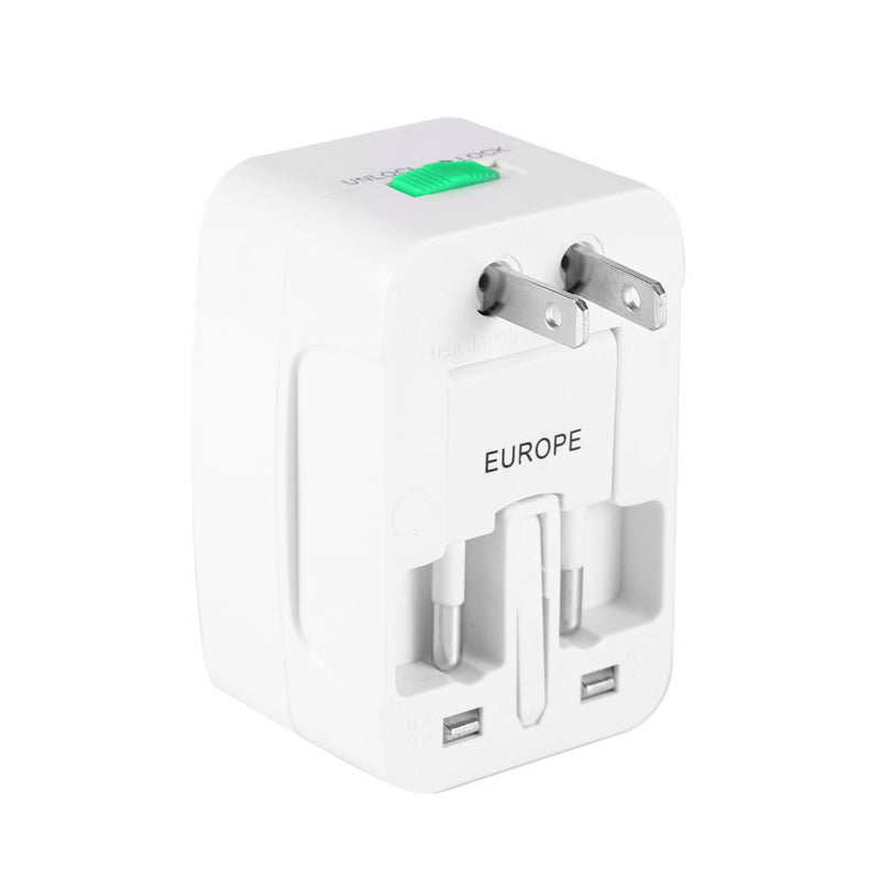 Universal Travel Power Charger Plug Adapter US UK EU Converter Socket World Travel Power Charger Adapt 110-250V 3-10A