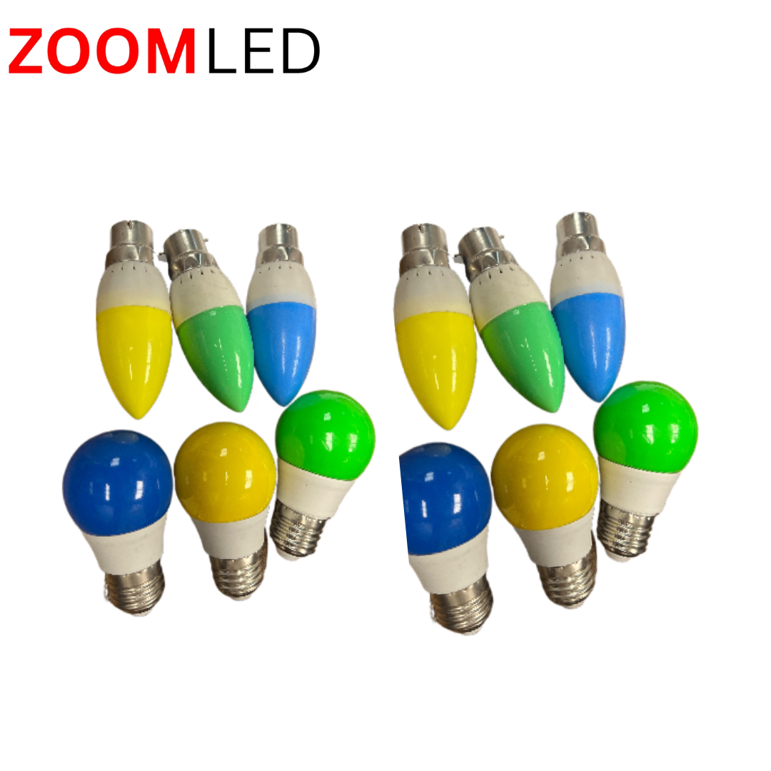 Pack of 12 LED BULBS 0w