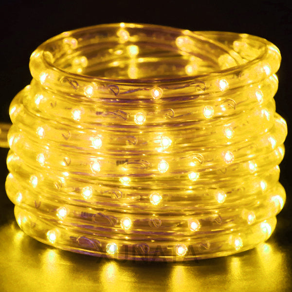 270-foot ceiling rope light, 220V, golden color