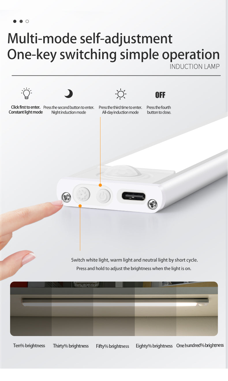 Rechargeable Portable Motion Sensor Light