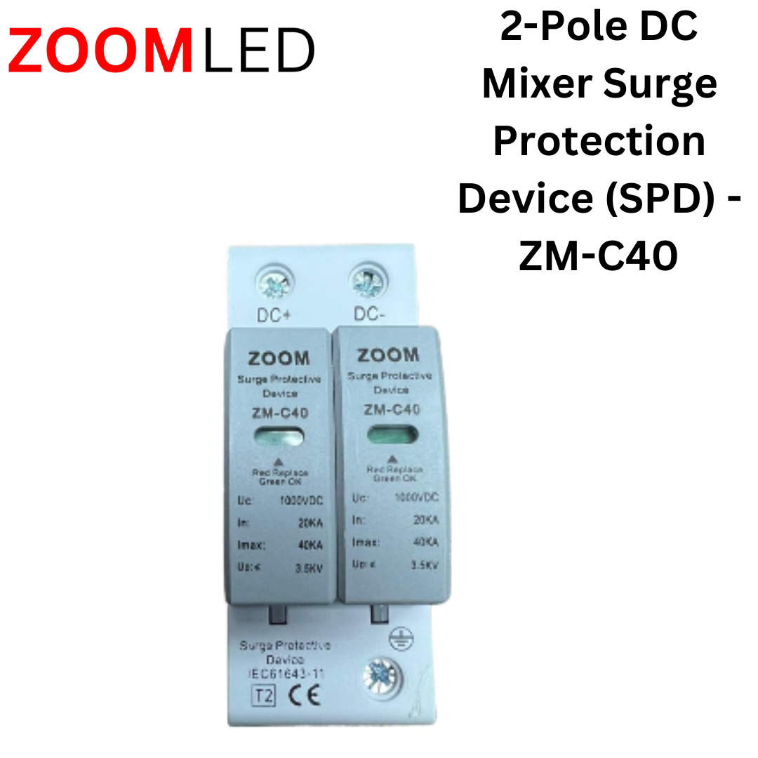 2-Pole DC Mixer Surge Protection Device (SPD) - ZM-C40