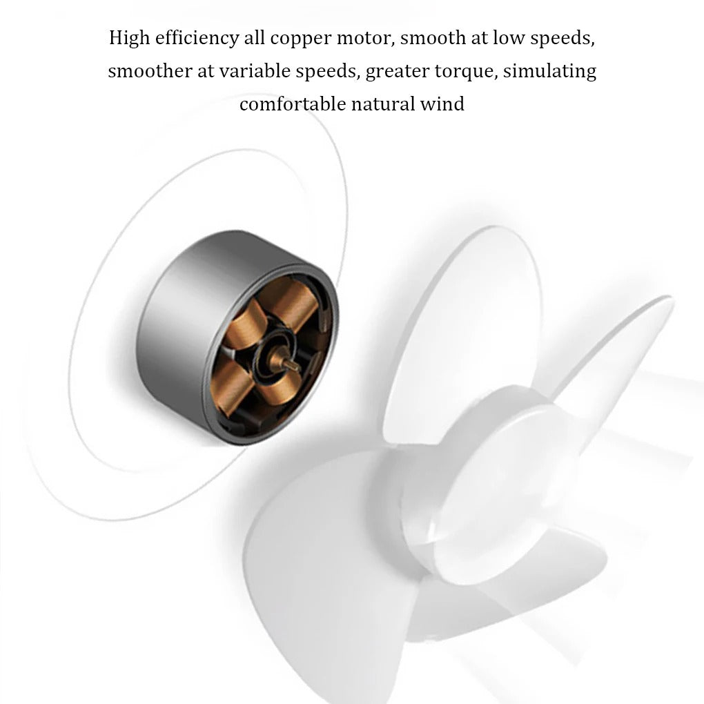 Rechargeable Handheld Fan - Compact USB Rechargeable Cooling Fan