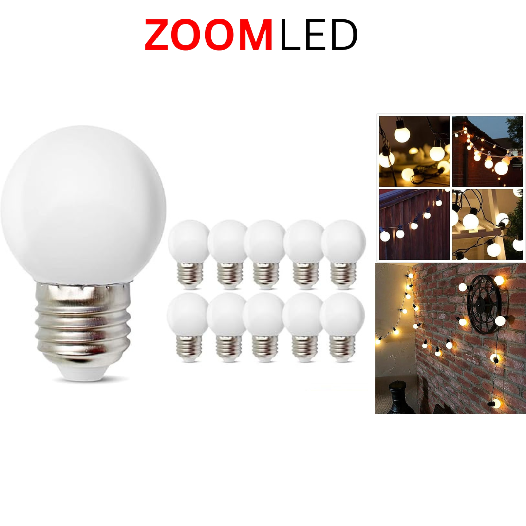 Small LED Night Light Mood Bulbs for Bedside Lamp Chandelier.