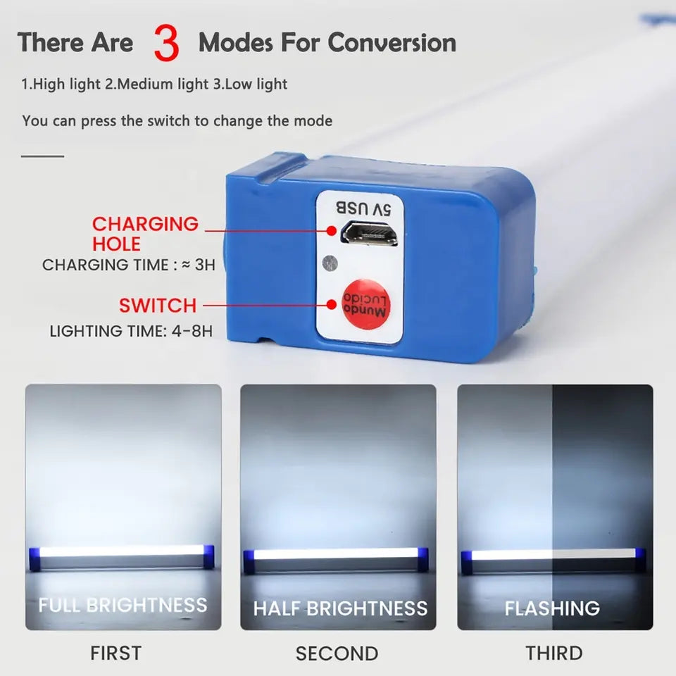 Rechargeable LED Emergency Tube light