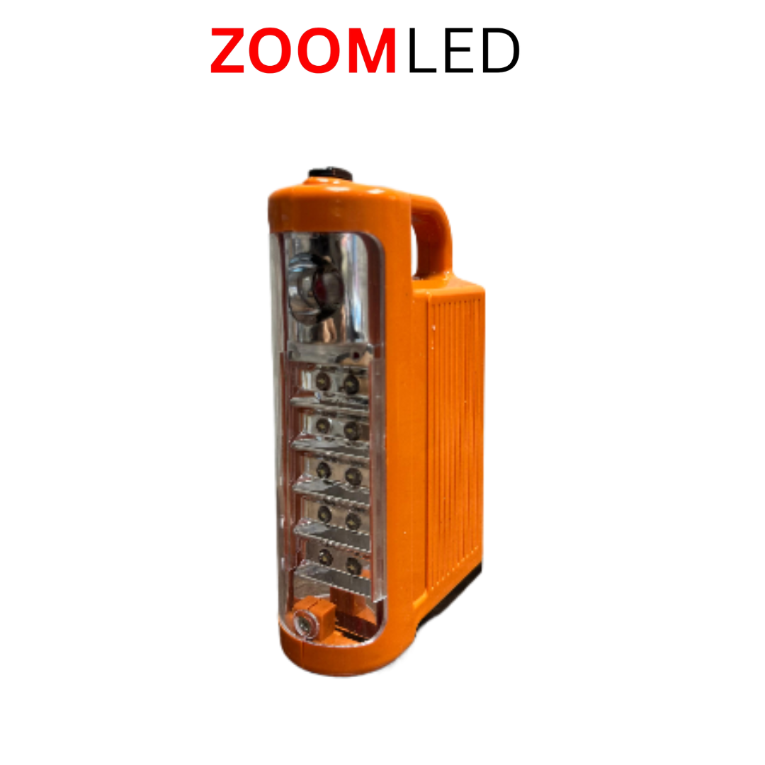 Zoom High-Quality Emergency Torch with 10 LEDs and High Beam